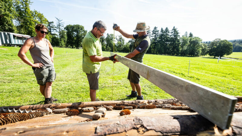 Coulisses | Découvrez les préparatifs du concours complet d’Arville